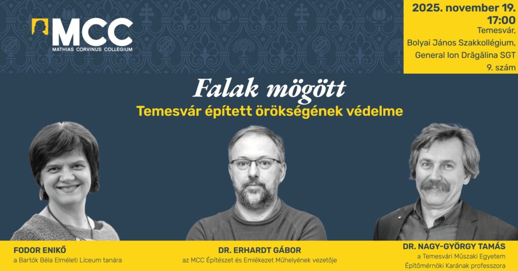 Falak mögött – Temesvár épített örökségének védelme