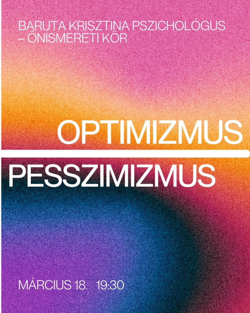 Önismereti Kör Baruta Krisztinával