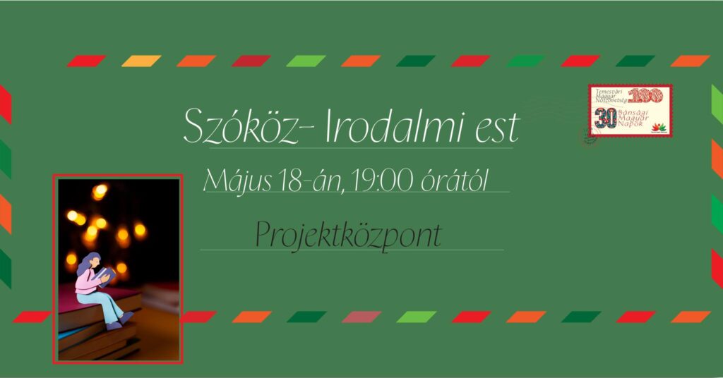 Szóköz – Irodalmi est